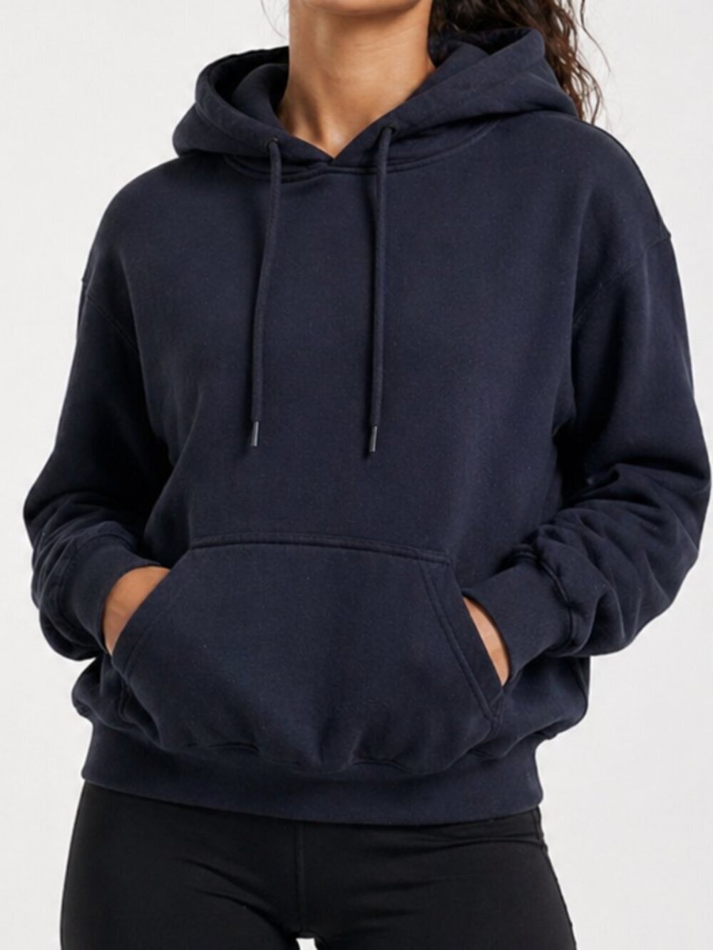 PACIFIC & Co Hoodie Pullover Sweatshirt Navy Blue M